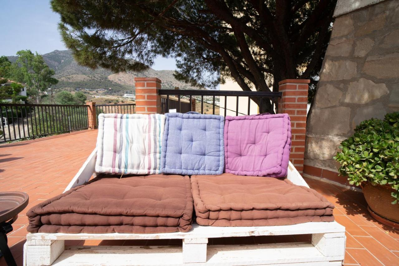 Casa Ancladero Big Rooftop Terrace, 2 Bedroom Guesthouse W Garden And View Fuengirola Eksteriør bilde