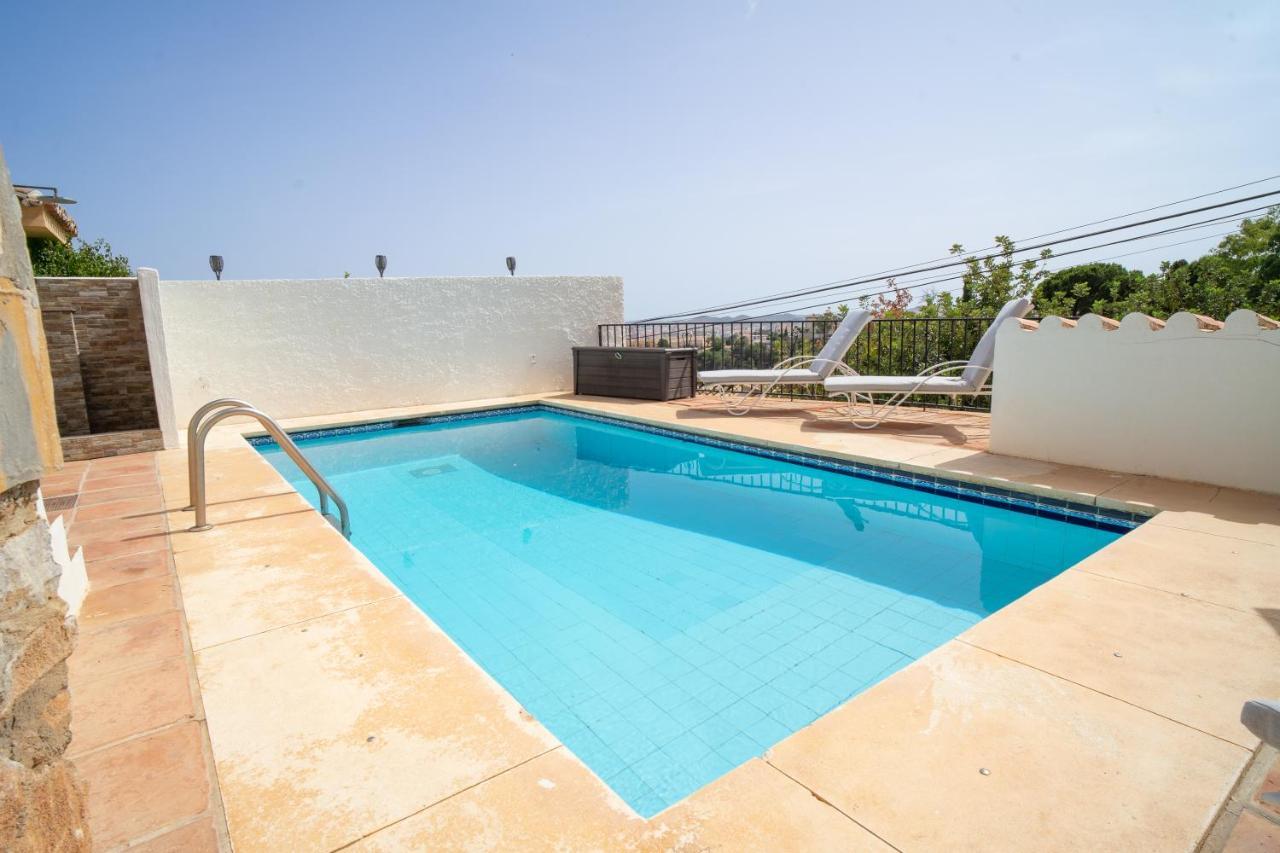 Casa Ancladero Big Rooftop Terrace, 2 Bedroom Guesthouse W Garden And View Fuengirola Eksteriør bilde