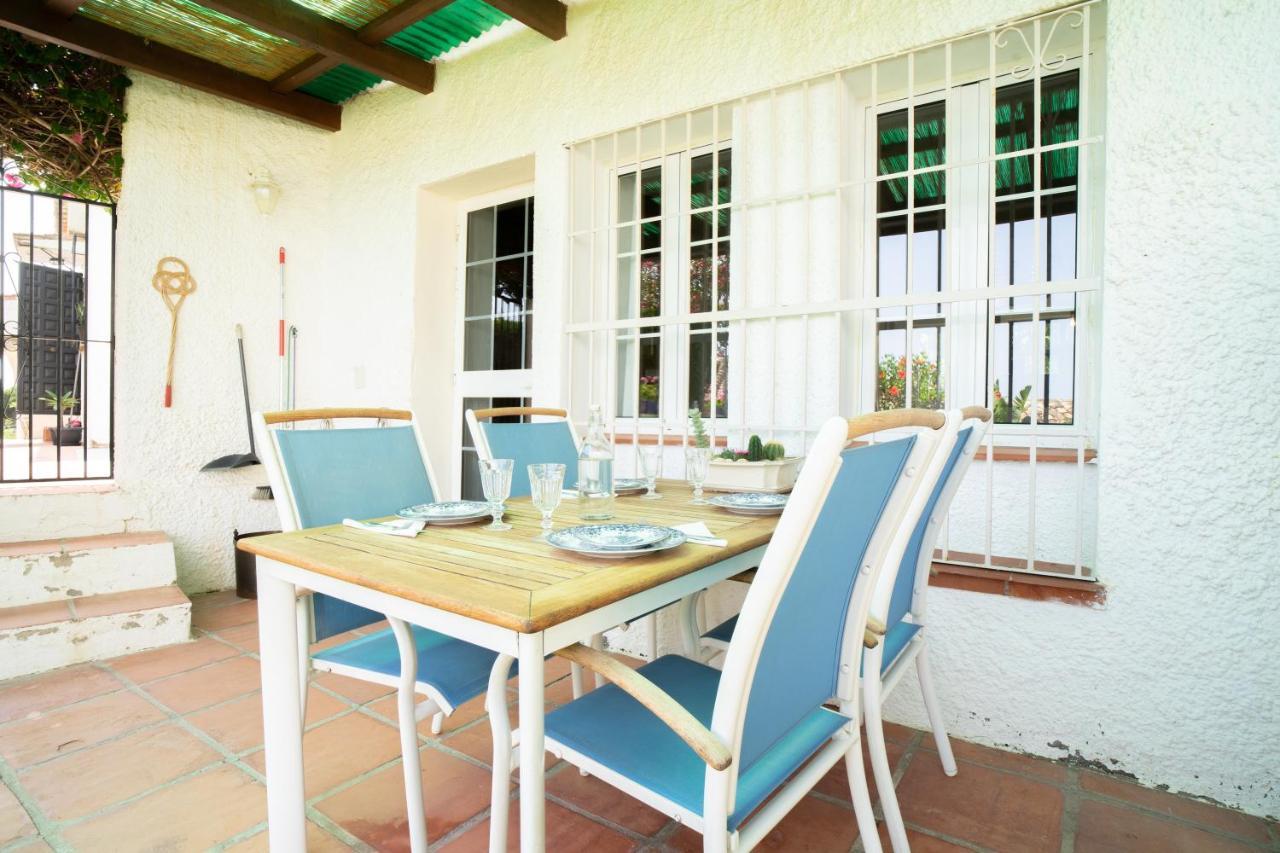 Casa Ancladero Big Rooftop Terrace, 2 Bedroom Guesthouse W Garden And View Fuengirola Eksteriør bilde