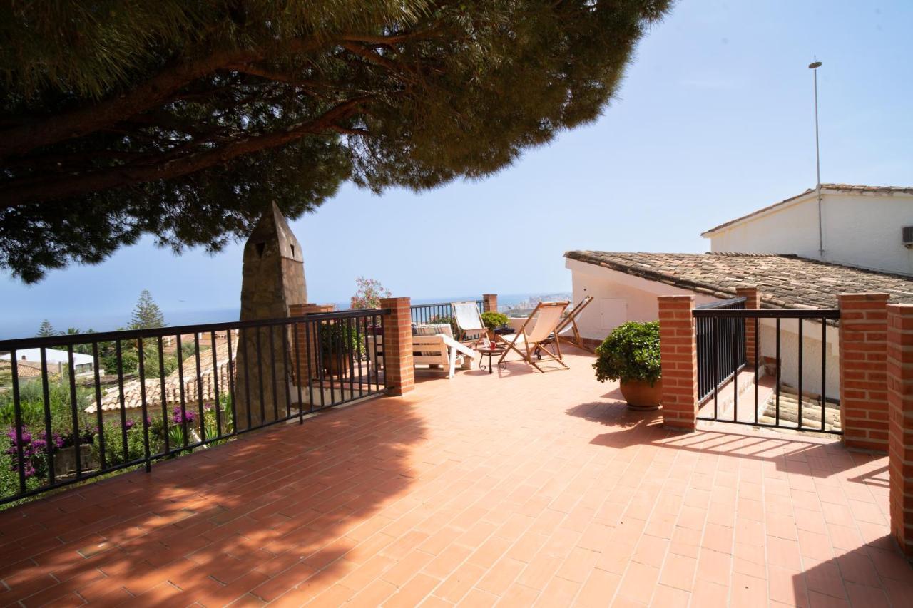 Casa Ancladero Big Rooftop Terrace, 2 Bedroom Guesthouse W Garden And View Fuengirola Eksteriør bilde